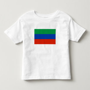 T-shirt Pour Les Tous Petits Drapeau du Daghestan