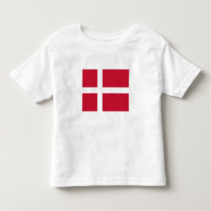 T-shirt Pour Les Tous Petits Drapeau du Danemark