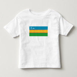 T-shirt Pour Les Tous Petits Drapeau du Karakalpakstan