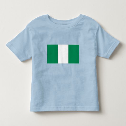 T-shirt Pour Les Tous Petits Drapeau du Nigéria (Devant)