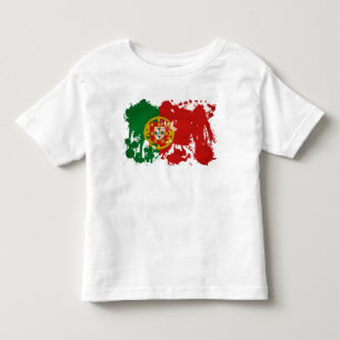 T-shirt Pour Les Tous Petits Drapeau du Portugal