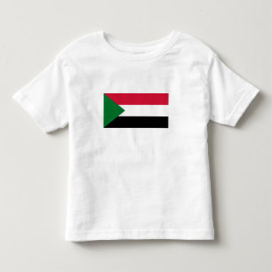 T-shirt Pour Les Tous Petits Drapeau du Soudan
