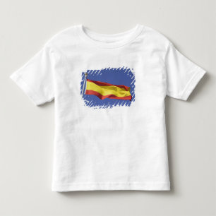 T-shirt Pour Les Tous Petits Drapeau espagnol RF)