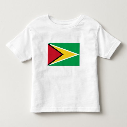 T-shirt Pour Les Tous Petits Drapeau Guyana (Devant)