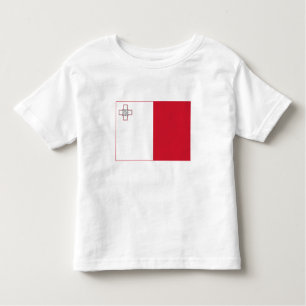 T-shirt Pour Les Tous Petits Drapeau Malte