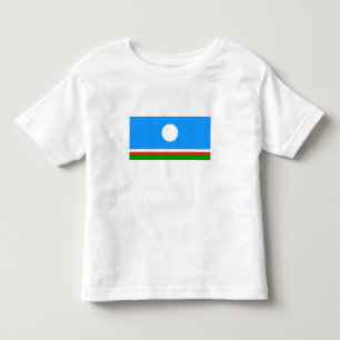 T-shirt Pour Les Tous Petits Drapeau Sakha