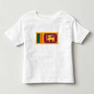 T-shirt Pour Les Tous Petits Drapeau Sri Lanka