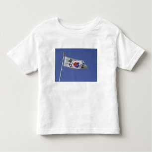 T-shirt Pour Les Tous Petits Drapeau sud-coréen