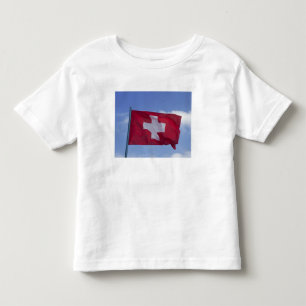 T-shirt Pour Les Tous Petits Drapeau suisse RF)