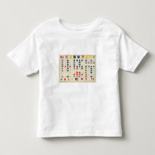 T-shirt Pour Les Tous Petits Drapeaux, insignes, etc.