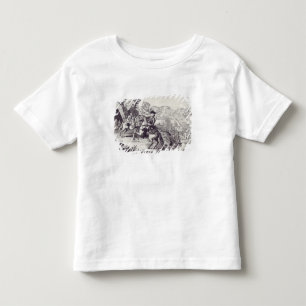 T-shirt Pour Les Tous Petits Duc de William de Cumberland et le rebelle