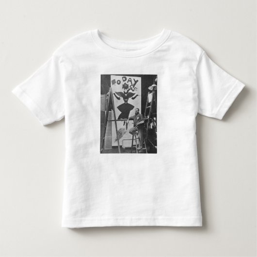 T-shirt Pour Les Tous Petits Dudley Hardy peint une affiche (Devant)