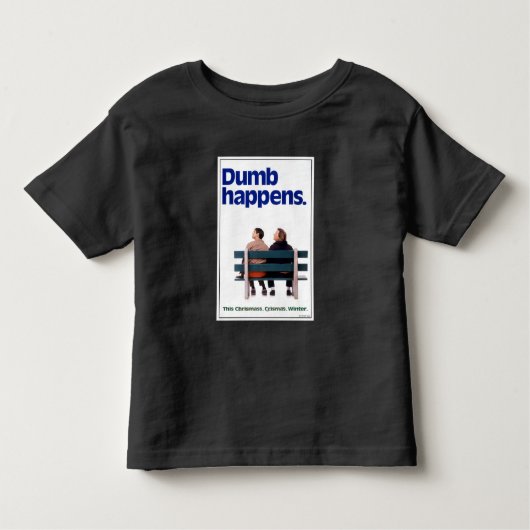 T-shirt Pour Les Tous Petits Dumb and Dumber | Des imperfections (Devant)
