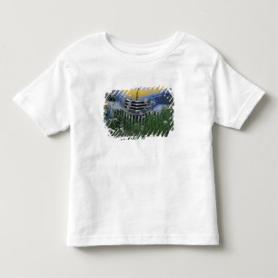 T-shirt Pour Les Tous Petits É.-U., Washington oriental, Vieux camion avec