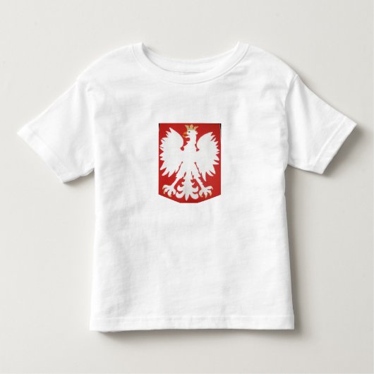 T-shirt Pour Les Tous Petits Eagle polonais (Devant)