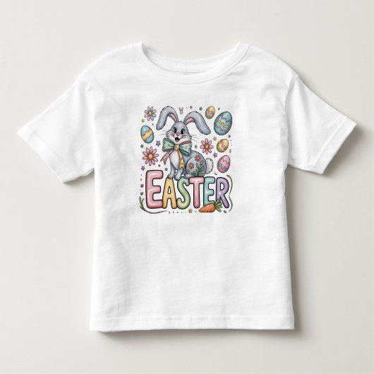 T-shirt Pour Les Tous Petits Easter Bunny (Devant)