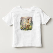 T-shirt Pour Les Tous Petits Easter Fairy Painting Egg Spring (Devant)
