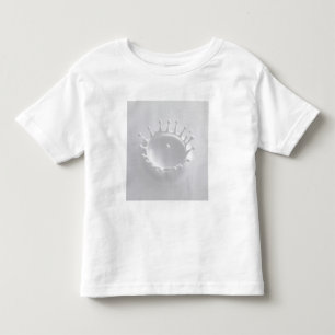 T-shirt Pour Les Tous Petits Éclaboussure de lait