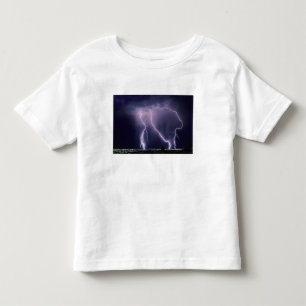 T-shirt Pour Les Tous Petits Éclair sur la vallée du lac Salé, Utah.