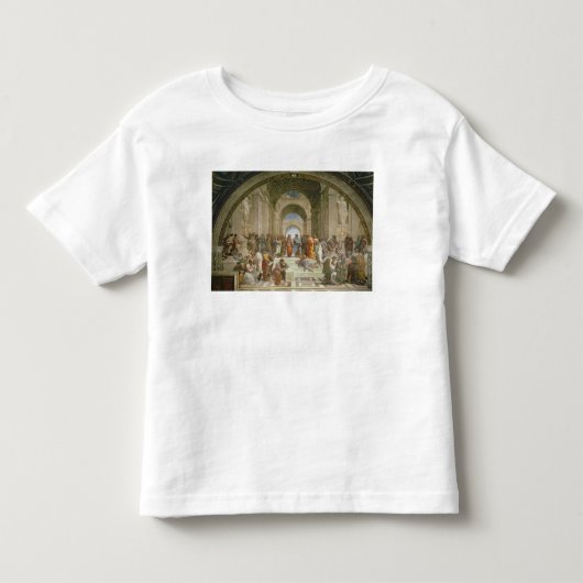 T-shirt Pour Les Tous Petits École d'Athènes, du della de strophe (Devant)