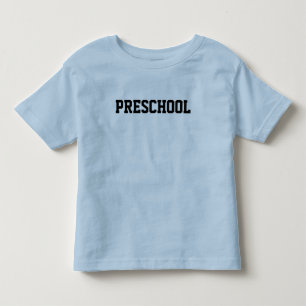 T-SHIRT POUR LES TOUS PETITS ÉCOLE MATERNELLE
