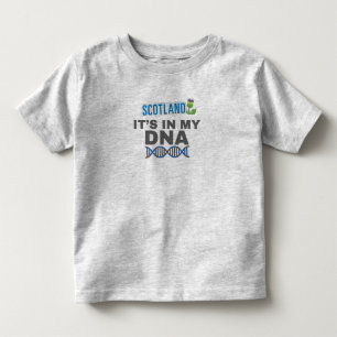 T-shirt Pour Les Tous Petits Ecosse C'est dans mon ADN Scottish Heritage Gift