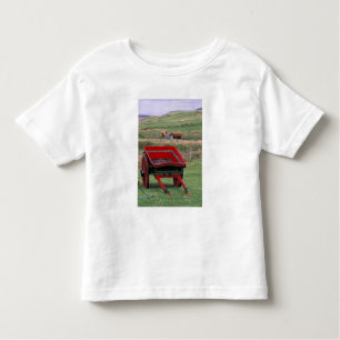 T-shirt Pour Les Tous Petits Ecosse, île de Skye, Kilmuir. Animaux de ferme