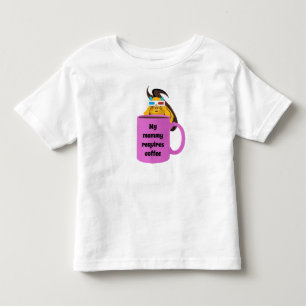 T-shirt Pour Les Tous Petits Écureuil Vilain #399 Tout-Petit