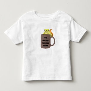 T-shirt Pour Les Tous Petits Écureuil Vilain #419 Tout-Petit
