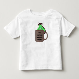 T-shirt Pour Les Tous Petits Écureuil Vilain #475 Tout-Petit