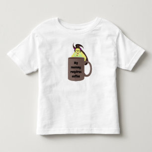 T-shirt Pour Les Tous Petits Écureuil Vilain #507 Tout-Petit