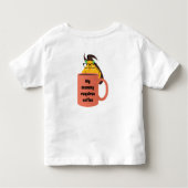 T-shirt Pour Les Tous Petits Écureuil Vilain #515 Tout-petit (Dos)