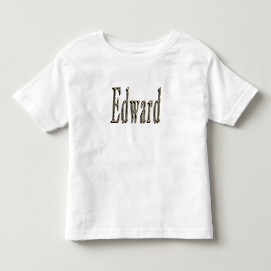 T-shirt Pour Les Tous Petits Edward Nom, (Devant)