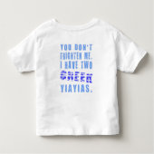 T-shirt Pour Les Tous Petits Effraie-moi les Yiayias grecs (Dos)