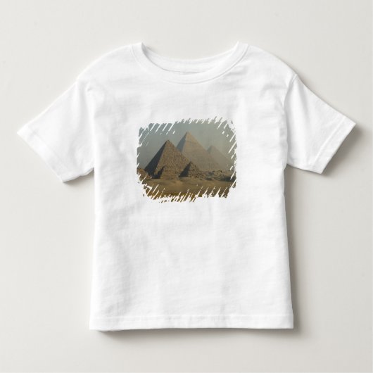 T-shirt Pour Les Tous Petits Egypte, Gizeh, Complexe des pyramides de Gizeh, Pl (Devant)
