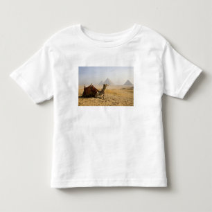 T-shirt Pour Les Tous Petits Égypte, Le Caire. Un chameau solitaire