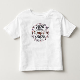 T-shirt Pour Les Tous Petits Élégante saison Citrouille 2025 - Automne automne 