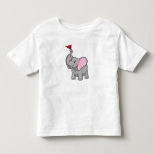 T-shirt Pour Les Tous Petits Elephant