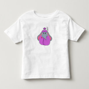 T-shirt Pour Les Tous Petits Eléphant avec thermomètre à fièvre