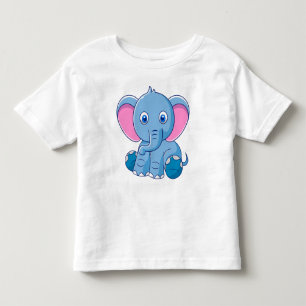 T-shirt Pour Les Tous Petits Eléphant Bébé mignon