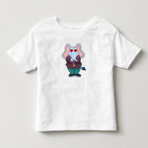 T-shirt Pour Les Tous Petits Éléphant comme marié avec costume.PNG
