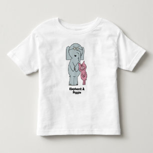 T-shirt Pour Les Tous Petits Elephant et Piggie