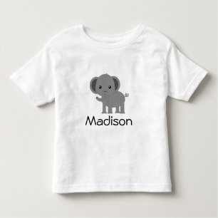 T-shirt Pour Les Tous Petits Éléphant mignon