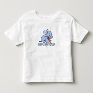 T-shirt Pour Les Tous Petits Elephant Toy Big Brother