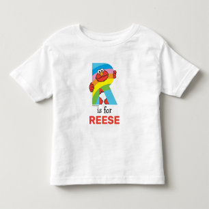 T-shirt Pour Les Tous Petits Elmo Alphabet   R arc-en-ciel