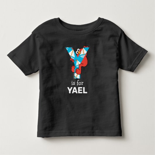 T-shirt Pour Les Tous Petits Elmo Alphabet | Yacht Y (Devant)