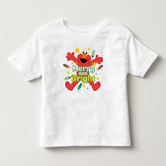 T-shirt Pour Les Tous Petits Elmo | Joyeux et lumineux (Devant)