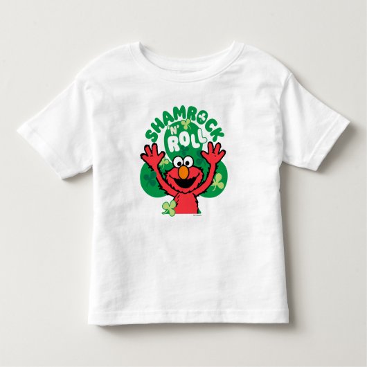 T-shirt Pour Les Tous Petits Elmo | Rouleau "N" shamrock (Devant)