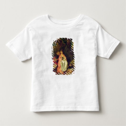 T-shirt Pour Les Tous Petits Embarquement pour Cythera, c.1717 (Devant)