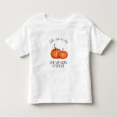 T-shirt Pour Les Tous Petits Emmenez-Moi À L'Automne Citrouille Patch (Devant)